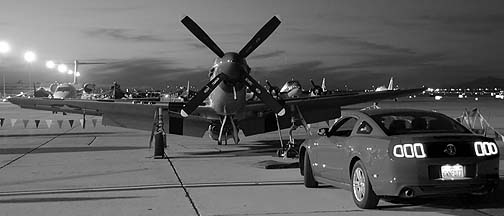 North American P-51D Mustang NL44727 Man-O'-War, Mesa Gateway, March 2, 2013